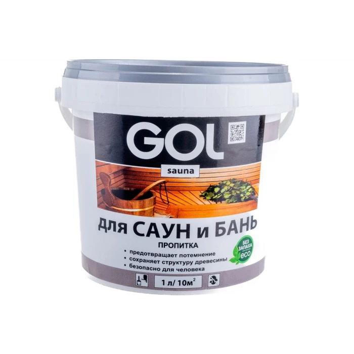 Пропитка для бань и саун Palizh GOL sauna 1 л Sn.311-1 11605927