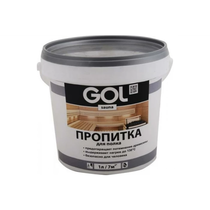 Пропитка для полка Palizh GOL sauna 1 л Sn.312-1 11606021