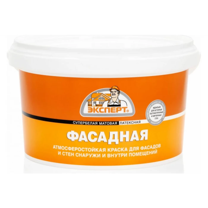 Фасадная краска Эксперт (супербелая; 3 кг) 15772