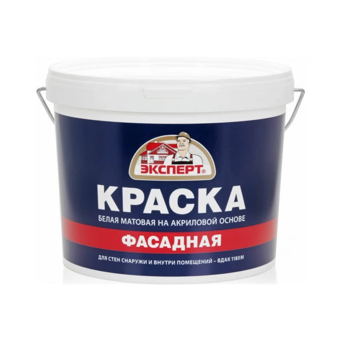Фасадная краска ЭКСПЕРТ 7 кг 10848
