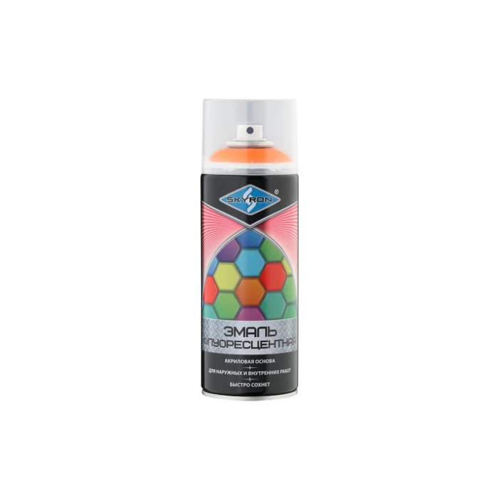 Флуоресцентная эмаль SKYRON оранжевая SR-54006