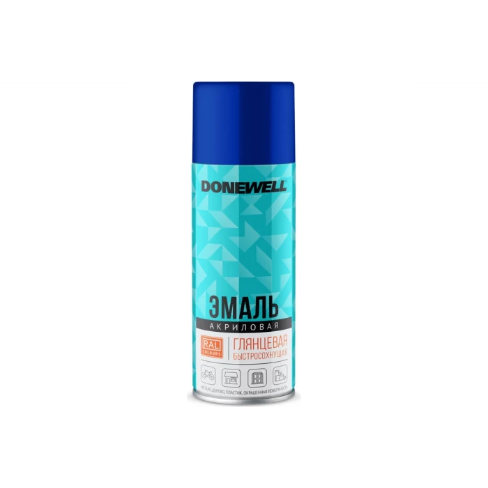Эмаль универсальная акриловая DONEWELL RAL 5005 синяя глянцевая DW-A5005
