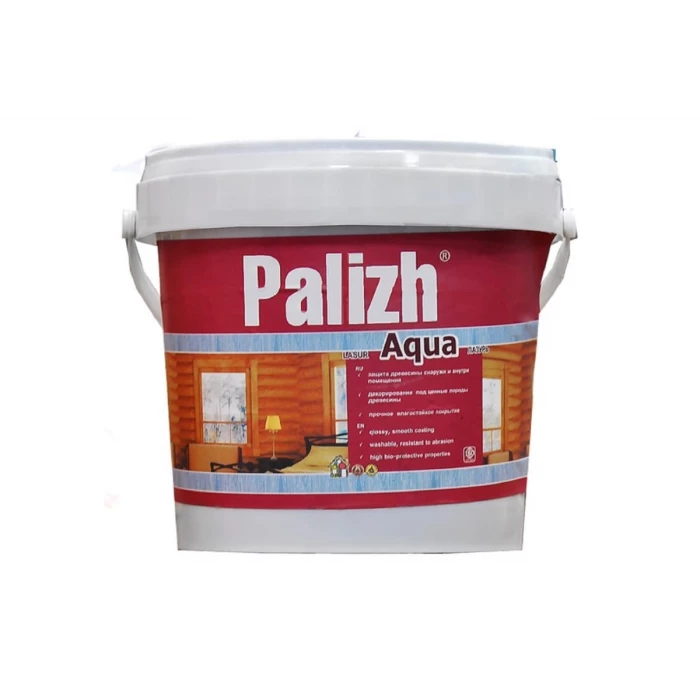 Защитно-декоративная лазурь для древесины Palizh AQUA 284.09.ТП бук 3 л 11605758
