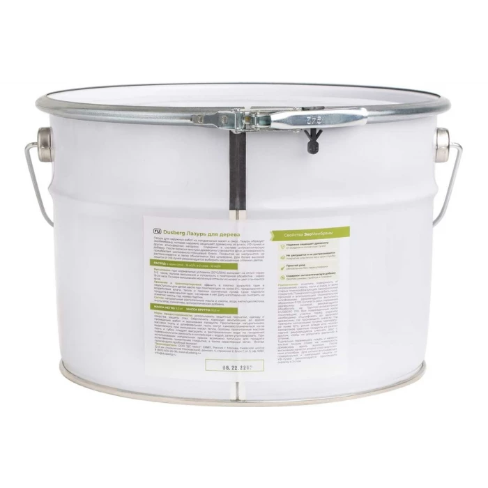 Лазурь для дерева DUSBERG бесцветная, 10 л 31101000
