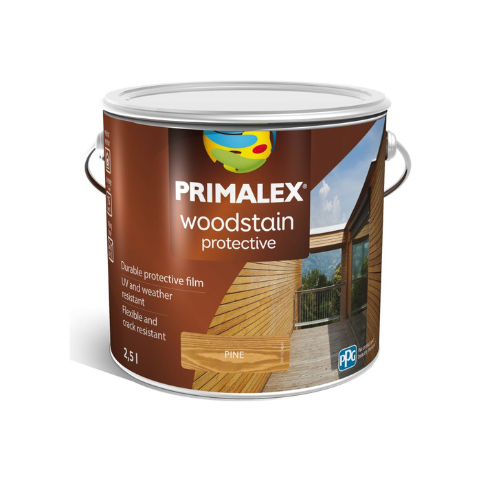 Лазурь PRIMALEX Woodstain Protective сосна 2,5л 399265