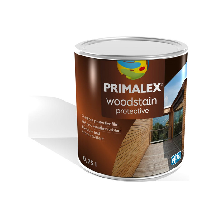 Лазурь PRIMALEX Woodstain Protective прозрачная база 0,75л 399240