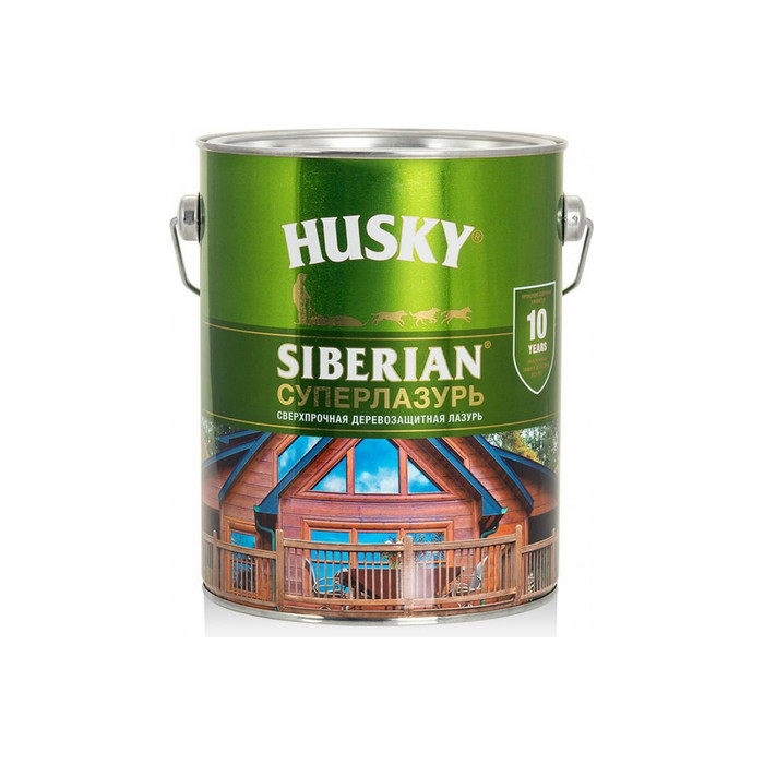 Суперлазурь HUSKY Siberian палисандр 2,7 л 30318