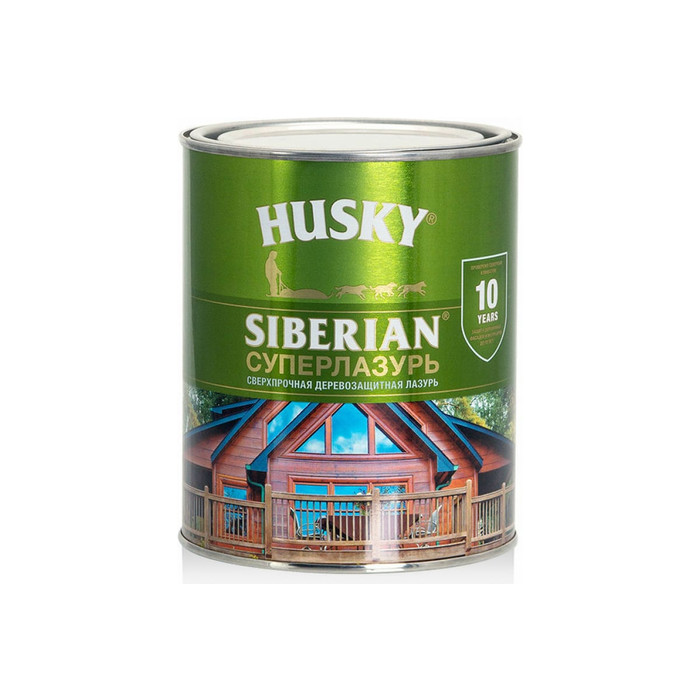 Суперлазурь HUSKY Siberian бесцветный 0,9 л 30301