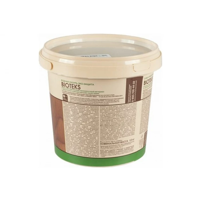 Водная лазурь ТЕКС Bioteks Эко-защита (палисандр; 0.9 л) 206912