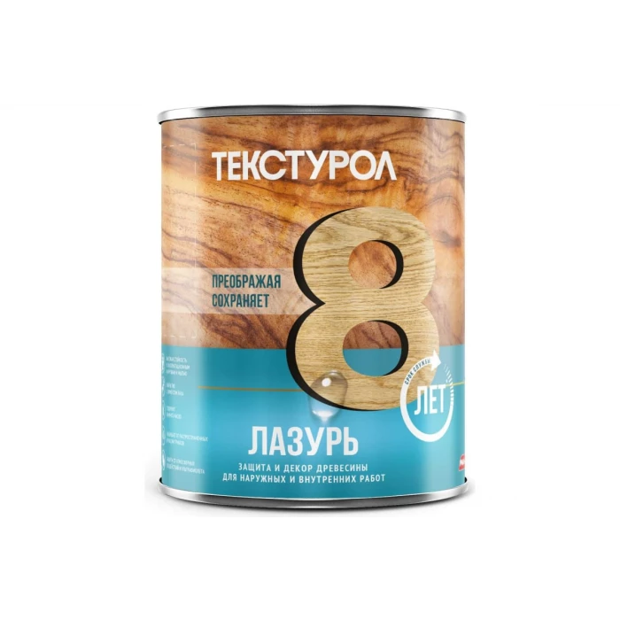 Лазурь, деревозащитное средство Текстурол махагон 1л 90002002648