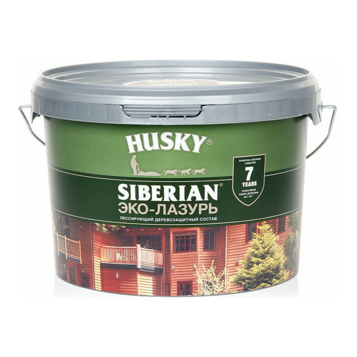 Эко-лазурь HUSKY кедр 2,5 л 25196