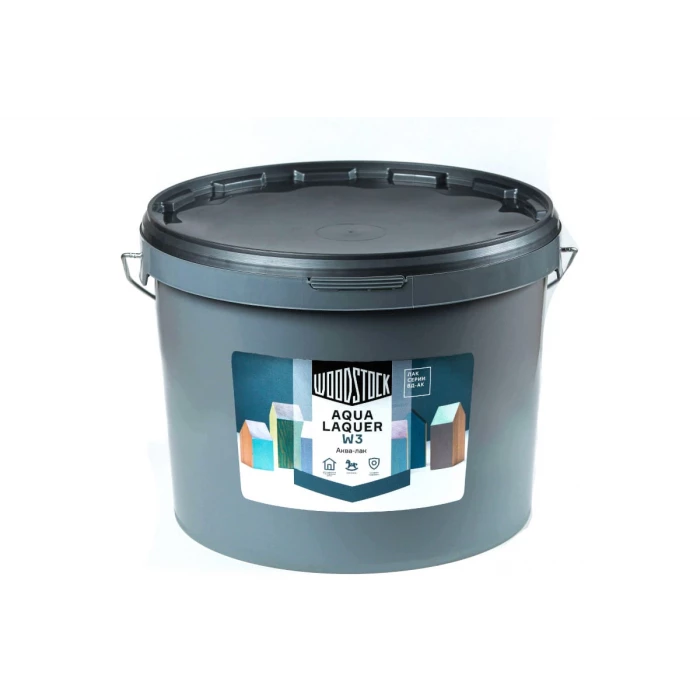 Аква-лак Woodstock W-3 ВД-АК БЕСЦВЕТНЫЙ 8,5 кг ТД000004050