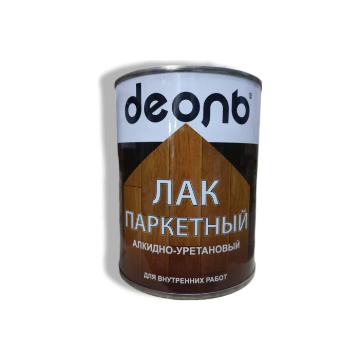 Лак паркетный Деоль полуматовый алкидно-уретановый 0.75 л LPM075