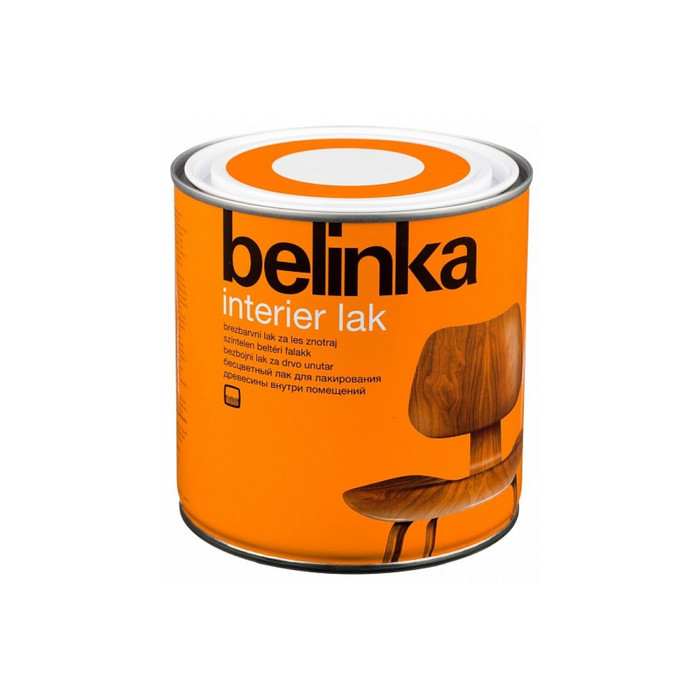 Интерьерный водный лак для древесины Belinka INTERIER LAK 0,75 л. 45782