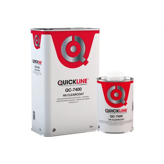 Комплект Quick Line Прозрачный лак HS 5л, Отвердитель HS стандартный 2,5 л 7400/S5+4420/S2.5