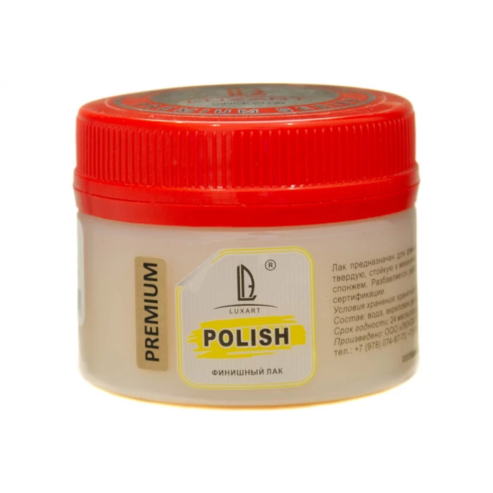 Полиуретановый лак Luxart Polish глянцевый, 0.1 кг P01BV00100