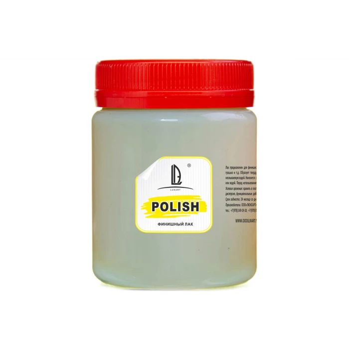 Полиуретановый лак Luxart Polish глянцевый, 0.25 кг P01BV00250
