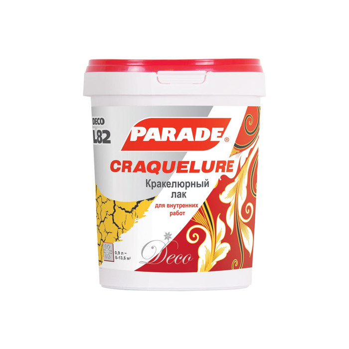 Кракелюрный лак PARADE DECO Craquelure L82 0.9 л Лк-00001954