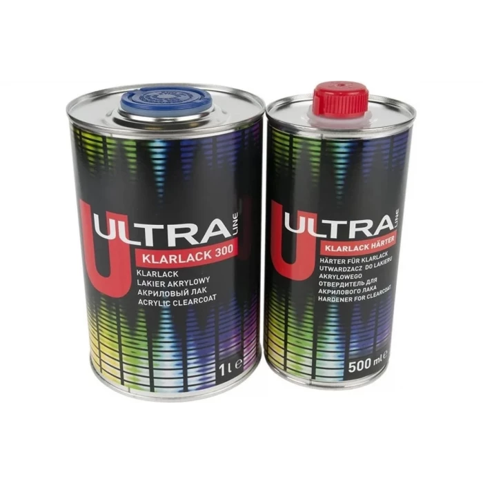 Акриловый лак Novol ULTRA KLARLACK 300 2К (банка; 1 л; с отвердителем 0.5 л) 99224