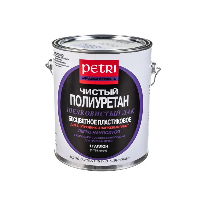Полиуретановый лак Petri Diamond Hard полуматовый PC1900100