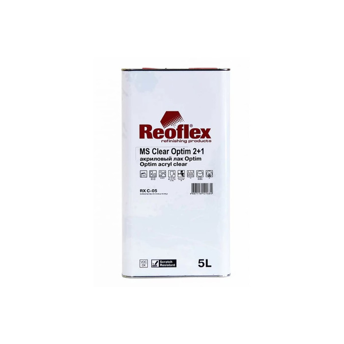Акриловый лак Reoflex Optim 5 л RX C-05/5000