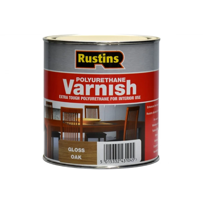Полиуретановый лак Rustins Poly Varnish Gloss Oak дуб, глянец, 1 л 3196