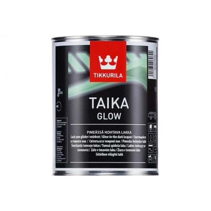 Лак светящийся в темноте Tikkurila Тайка Glow 1 л 217560