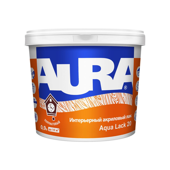 Лак Aura Aqua Lack 20 0,9 л L0018