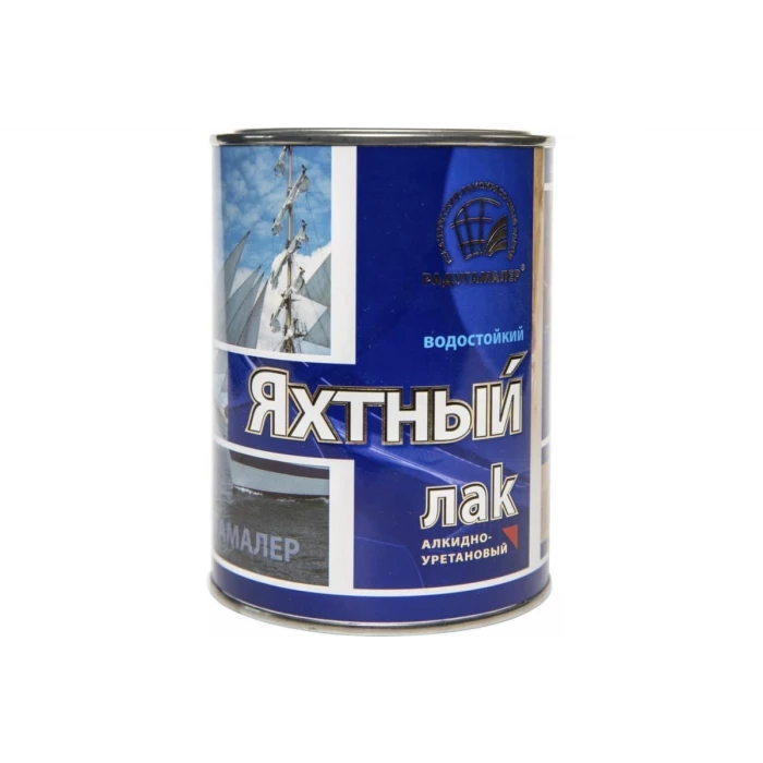 Лак яхтный матовый бесцветный Радугамалер 0,9 л 4650001275035