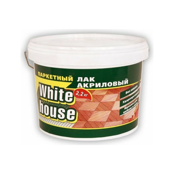 Акриловый паркетный лак White House 2.2 кг 14337