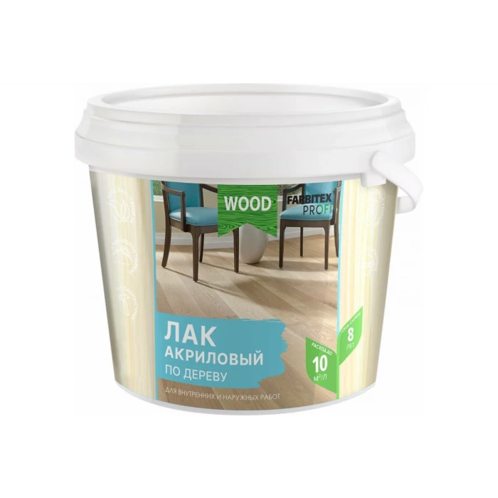 Акриловый универсальный лак FARBITEX (по дереву; 3 л) 4300004852