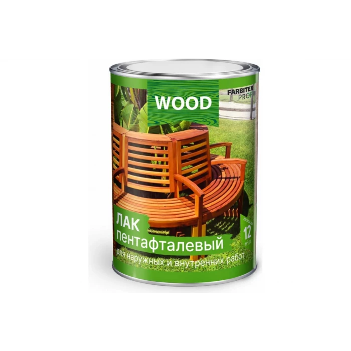 Алкидный лак FARBITEX (пентафталевый; высокоглянцевый; 4.5 л) 4300005060