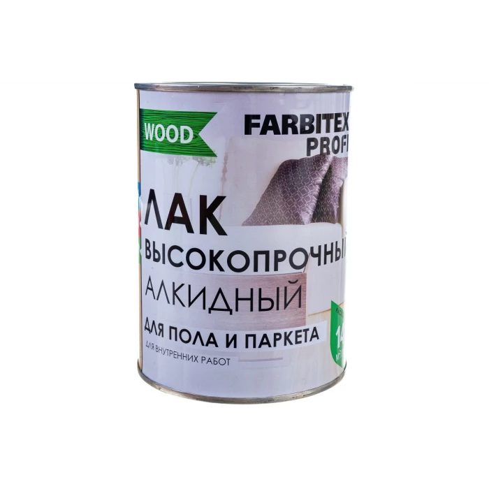 Алкидный лак для пола и паркета FARBITEX 0.9 л 4300005971