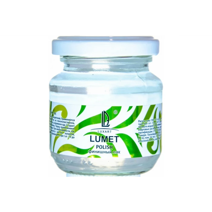Спиртовой лак Luxart Lumet Polish глянцевый, 110 г LP01V0110