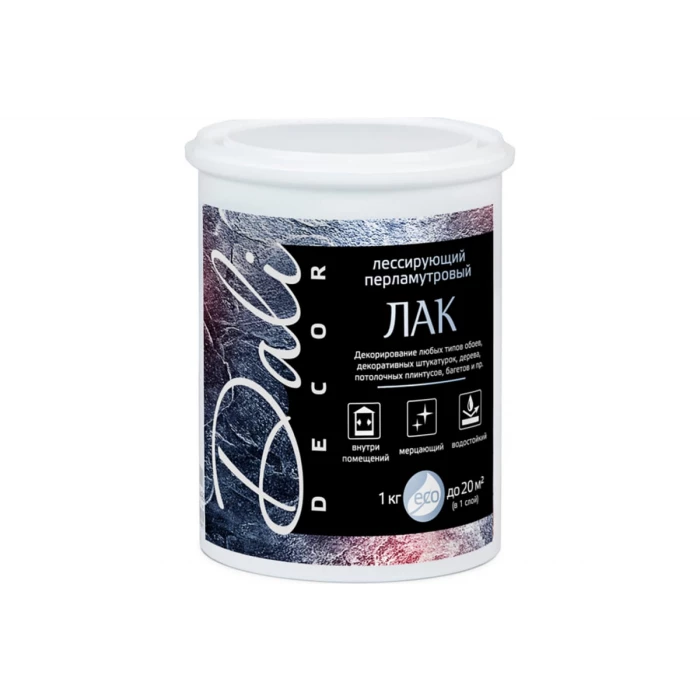 Лессирующий лак DALI-DECOR (перламутр; красное золото; 1 кг) 53344