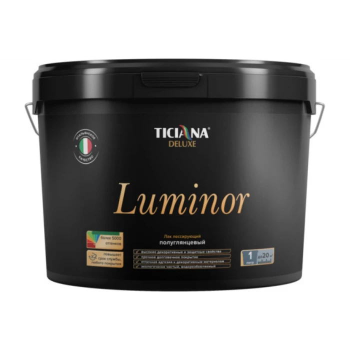 Лессирующий лак Ticiana DeLuxe Luminor 2.2 л 4300002974