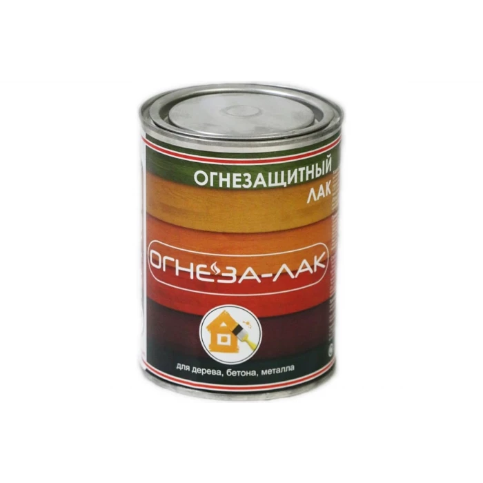 Огнезащитный акриловый лак для древесины и материалов из неё ОГНЕЗА-ЛАК-ОД матовый 105059