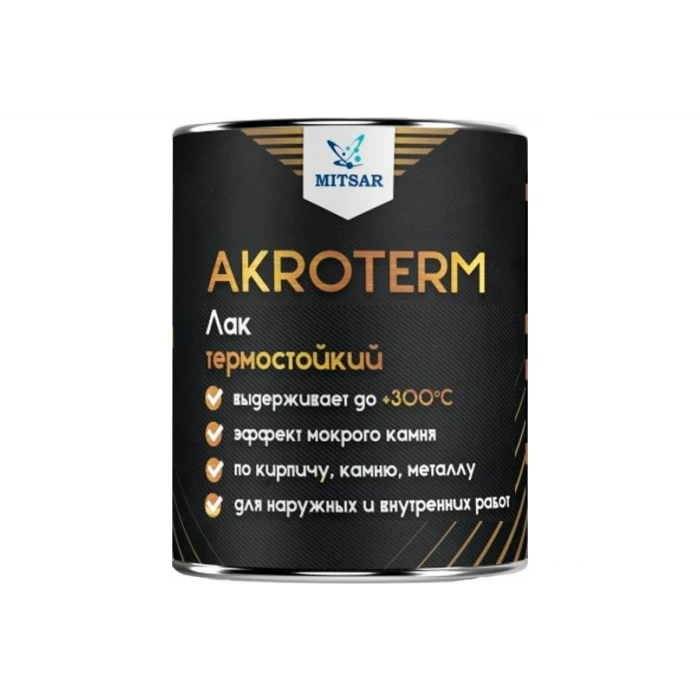 Лак Акротерм 0,8 кг УТ000008942