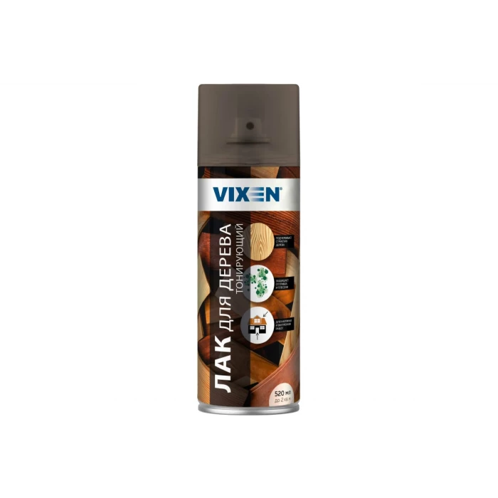 Тонирующий лак для дерева Vixen (венге; аэрозоль; 520 мл) VX91070