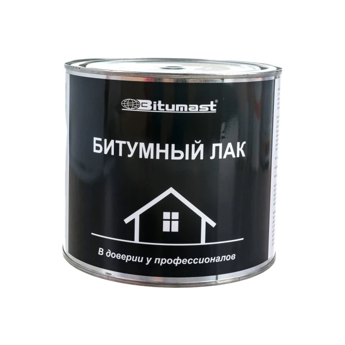 Битумный лак, 2 л Bitumast 4607952900257
