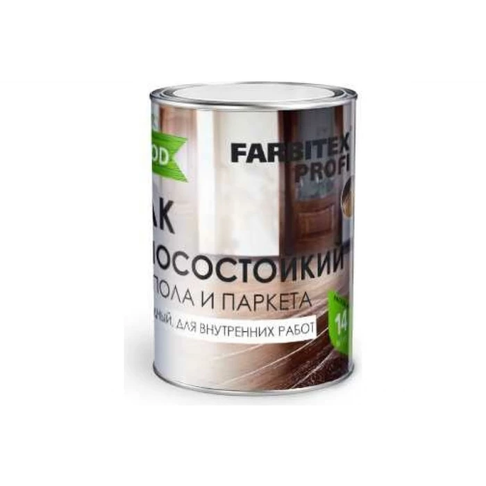 Паркетный алкидно-уретановый лак FARBITEX (износостойкий; высокоглянцевый) 4300005057