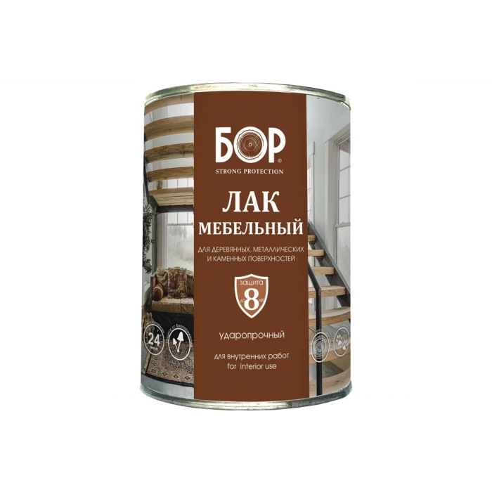 Лак Бор ПФ-283 банка 0,8 кг 4607023392783