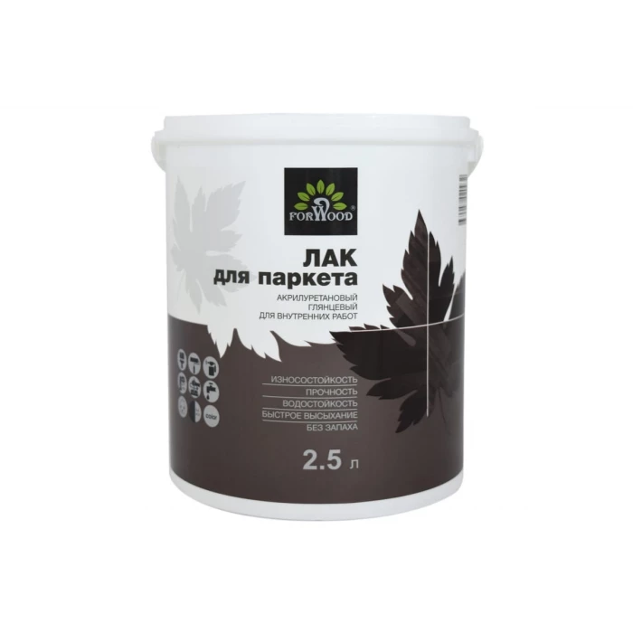 Лак ВД-АК 130 Forwood для паркета 2,5 л 145156