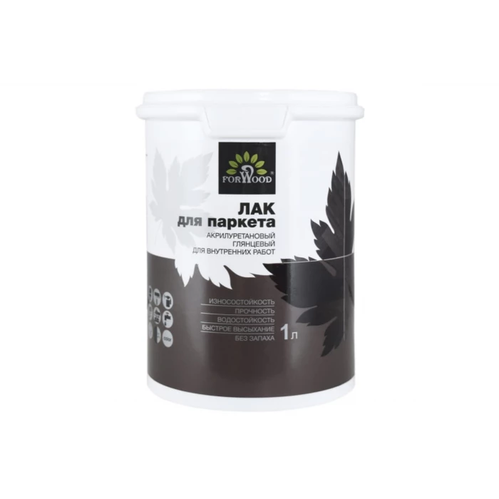 Лак ВД-АК Forwood 130 для паркета 1 л 145125