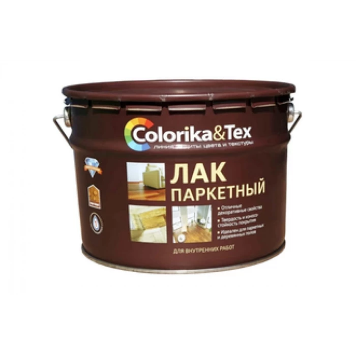 Паркетный лак Colorika 10 л глянцевый 92403