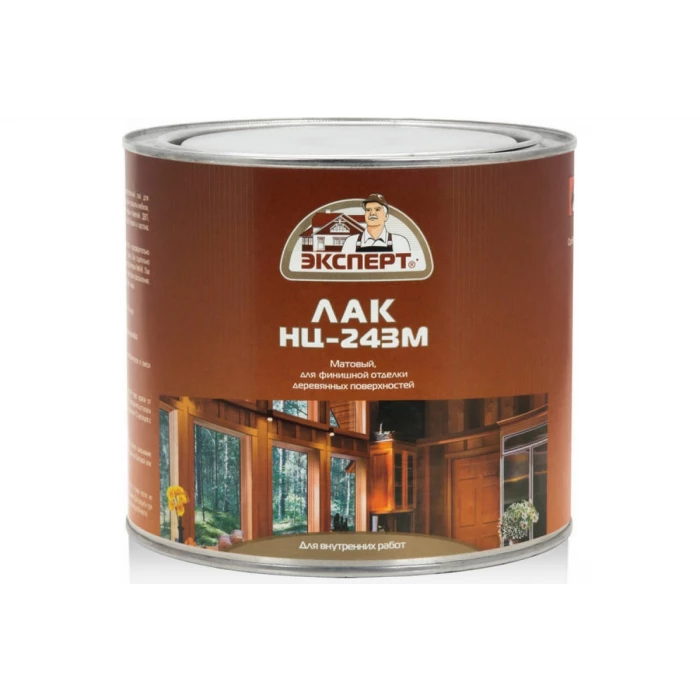 Лак для дерева ЭКСПЕРТ НЦ-243 1,7 кг 22815