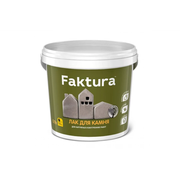 Лак для камня FAKTURA ведро 0,9 л О02656
