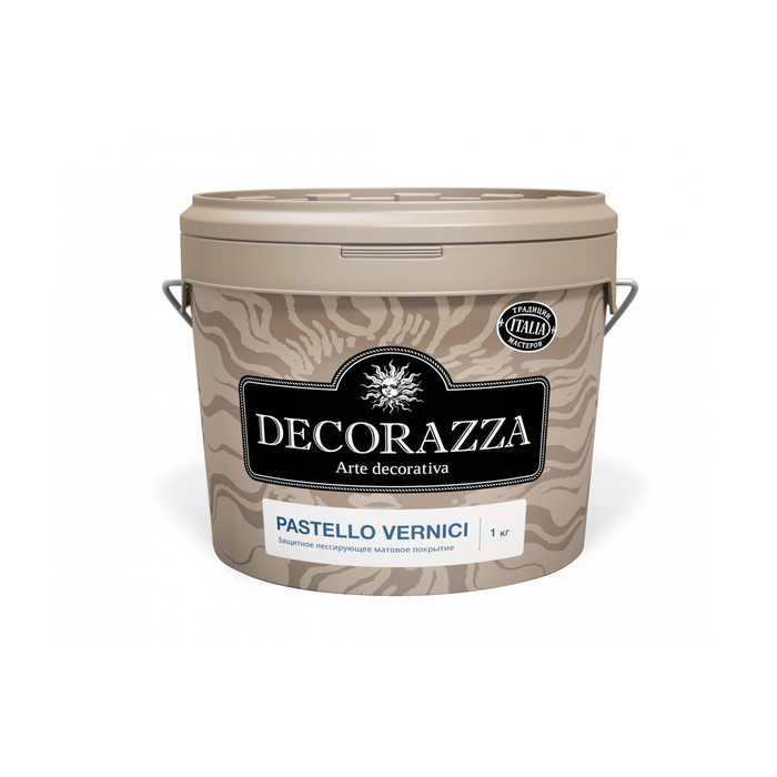 Финишное покрытие DECORAZZA Pastello Vernici PV 001 1 кг DPSV001-10