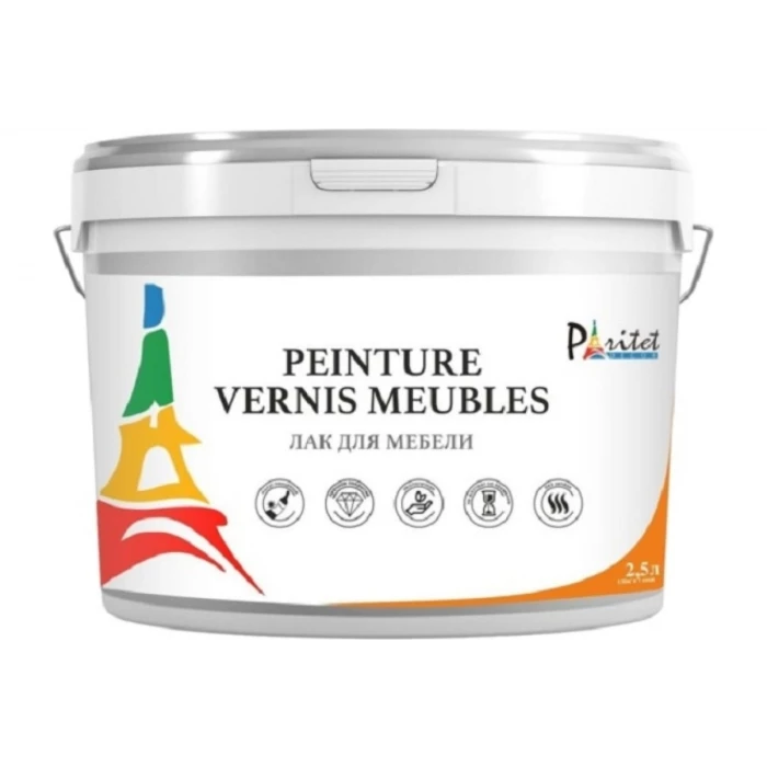 Лак для мебели Paritet vernis meubles 2,5 л PD-041