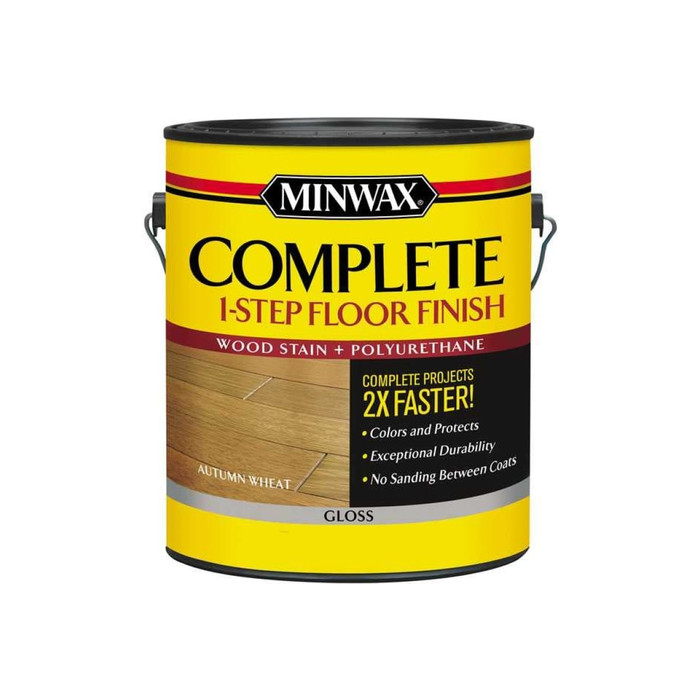 Финишное покрытие MINWAX COMPLETE 1-STEP Осенняя пшеница, глянцевый, 3.785 л 67200